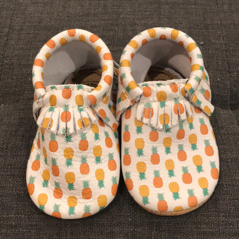 Freshly Picked Pineapple Moccasins